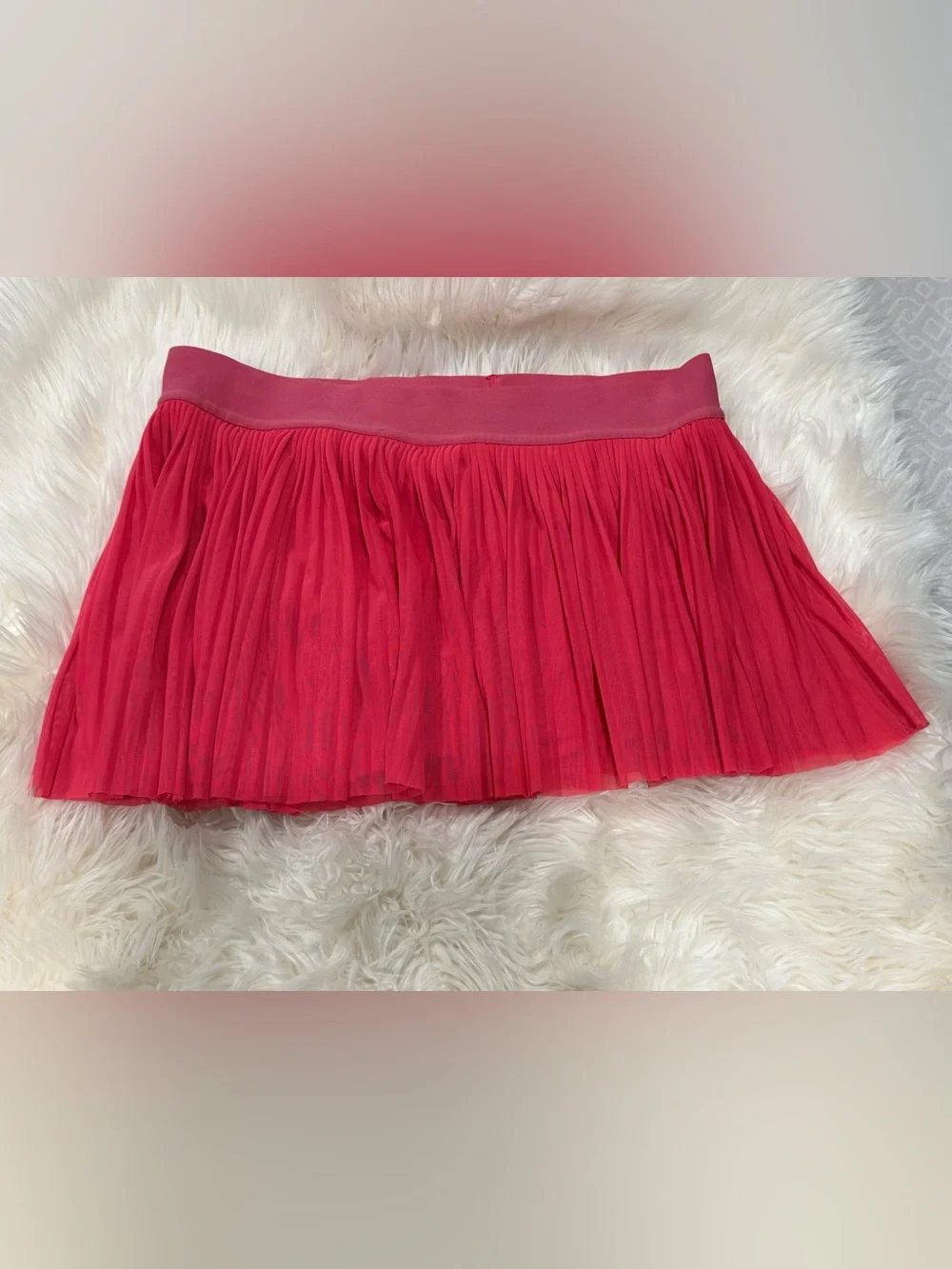 Lululemon Mesh Pleats Mid-Rise Mini Tennis Skirt